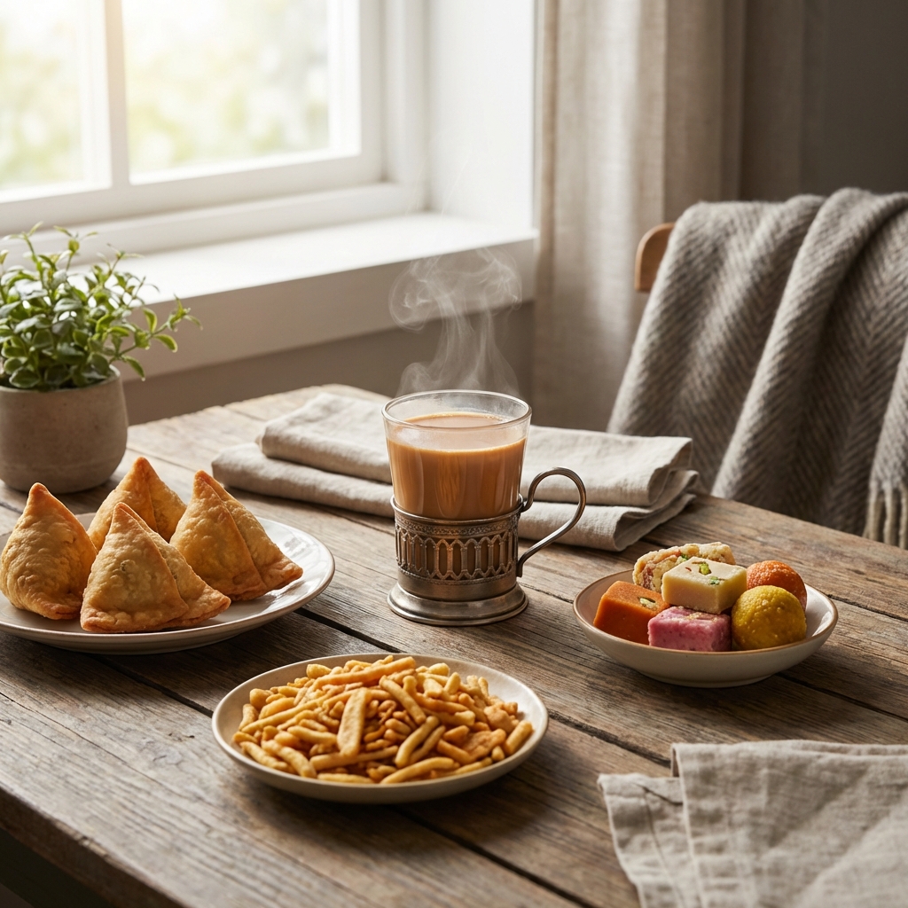 The Indian Fika: 5 Savory Snacks for Tea