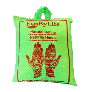 Eco By Life Natural Henna Powder (Pure Lawsonia Inermis/Mehndi) 250g