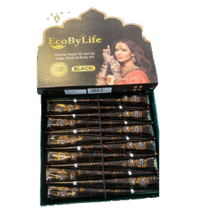 EcoByLife Instant Black Henna Paste Cones