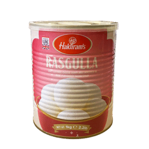 Haldiram Rasgulla 1kg tin pack
