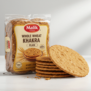 Malik Foods Whole Wheat Khakhra - Plain