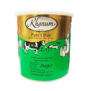 Khanum Butter Ghee 2kg tin pack