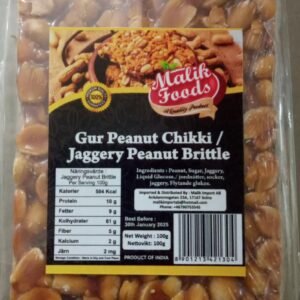 Malik Foods Peanut Chikki 100g