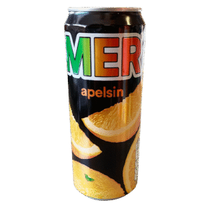 Mer Apelsin dryck 33Cl – Ideal Indiska Livs Stockholm