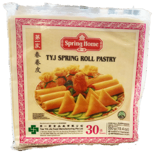 Spring Home TYJ Spring Roll Pastry 250mm (30 Sheets) - Large Size