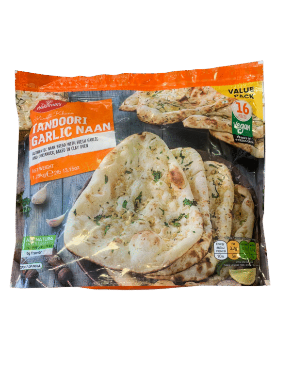 Haldiram's Frozen Tandoori Garlic Naan