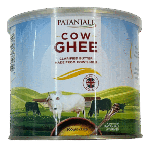 Patanjali Cow Ghee 500g tin pack