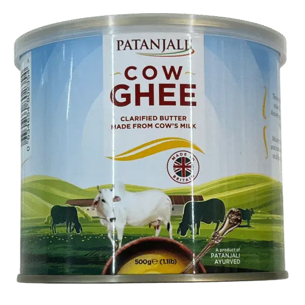 Patanjali Cow Ghee 500g tin pack