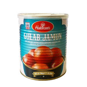 Haldiram Gulab Jamun 1kg tin pack