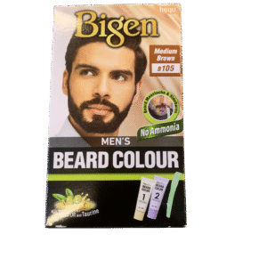 Bigen Men's Beard Colour-Medium Brown
