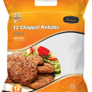 Crown Chapli Kebab Chicken 12 St