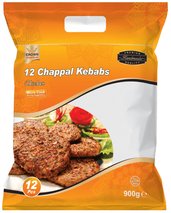 Crown Chapli Kebab Chicken 12 St