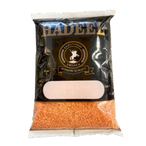 Hadeel Red Split Lentils 2kg pack